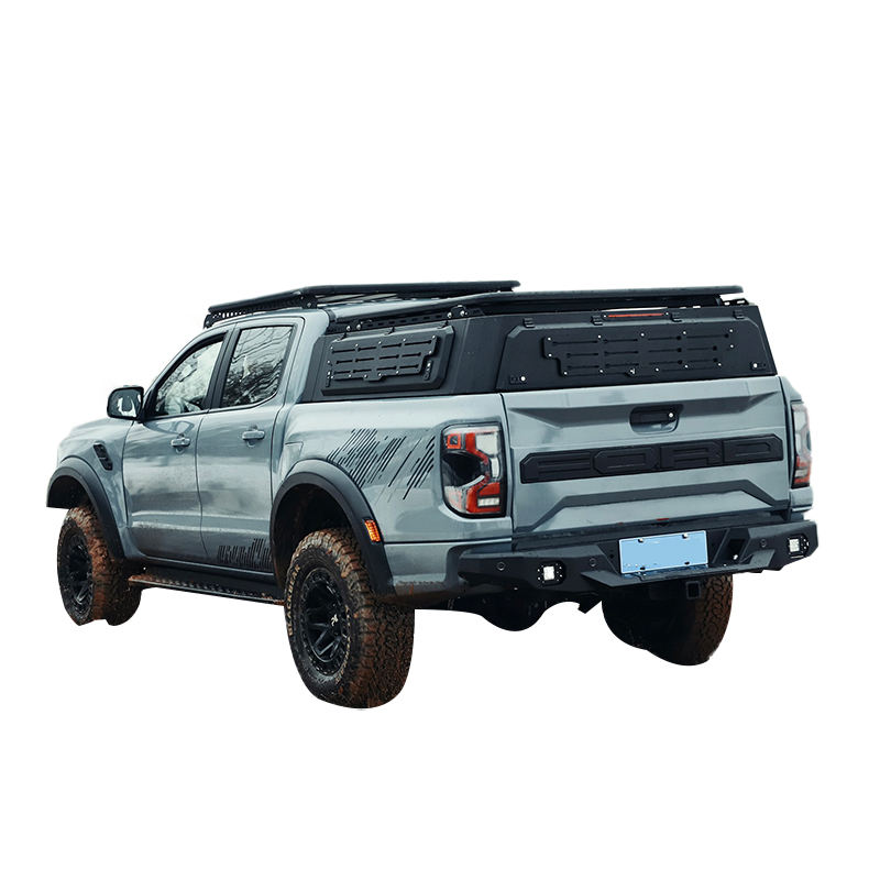 Vandtæt stål Hard Top Pickup 4X4 Truck Topper Camper Tonneau Sengedæksel Kasketter Baldakin til Jeep Gladiator